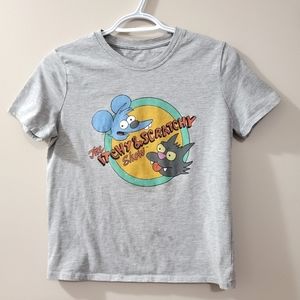 The Simpsons - Itchy and Scratchy tee - Size S - Please Read